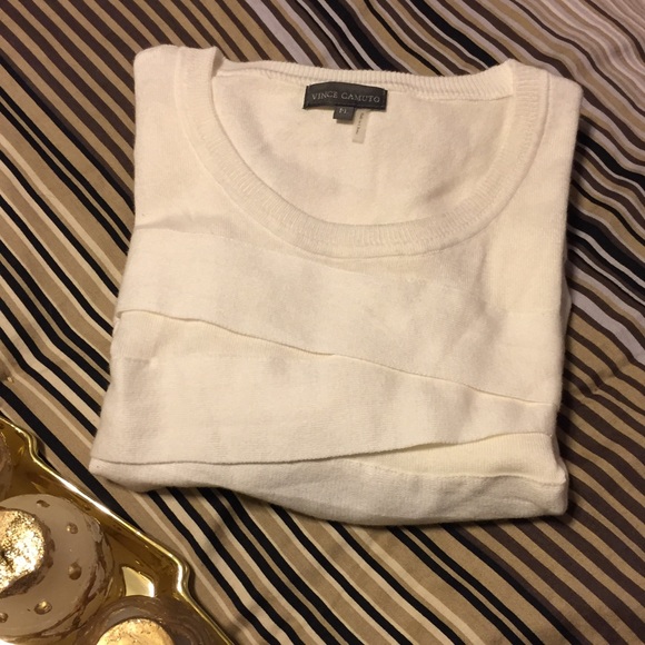 Vince Camuto Sweaters - VINCE CAMUTO PETITE LARGE-  soft, cream sweater
